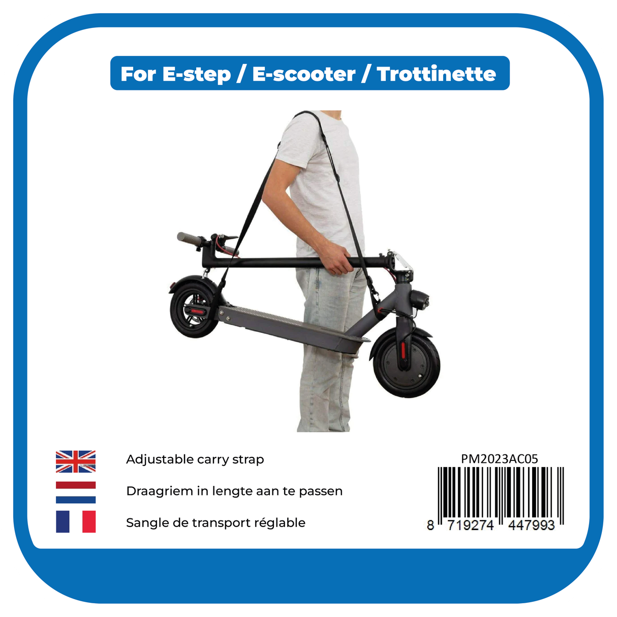 Pro-mounts e-step schouder draagband