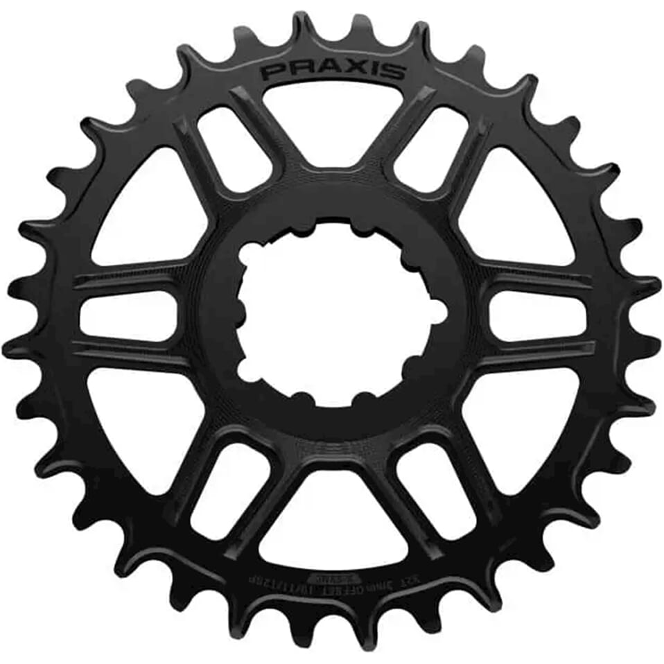 Praxis kettingblad 1x mtb dm 32t 3mm-offset 10 11 12sp