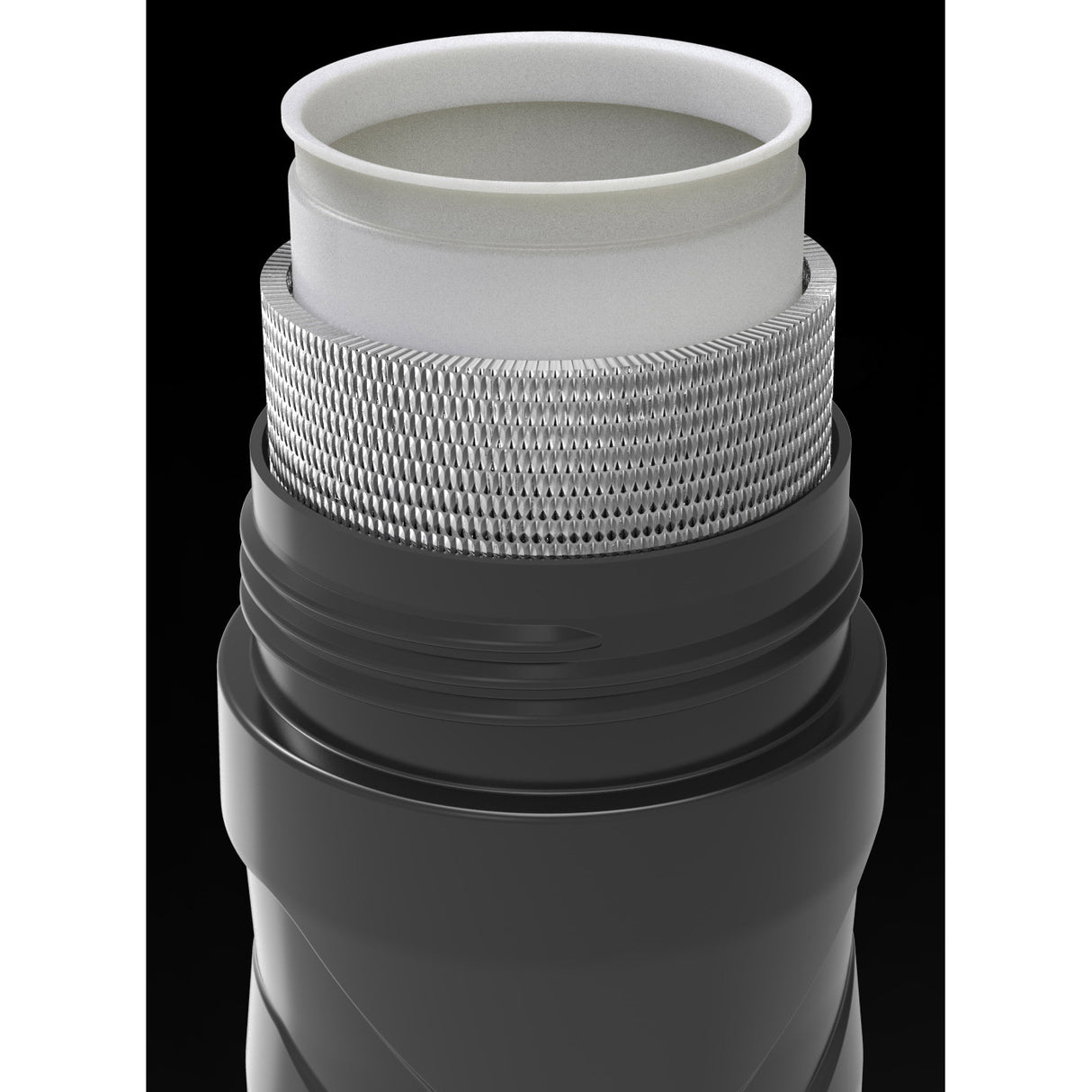 Polisport Bidon Thermal T500 500ml white-red