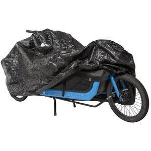 M-Wave Fietsbeschermhoes Cargo 280 x 135 cm zwart