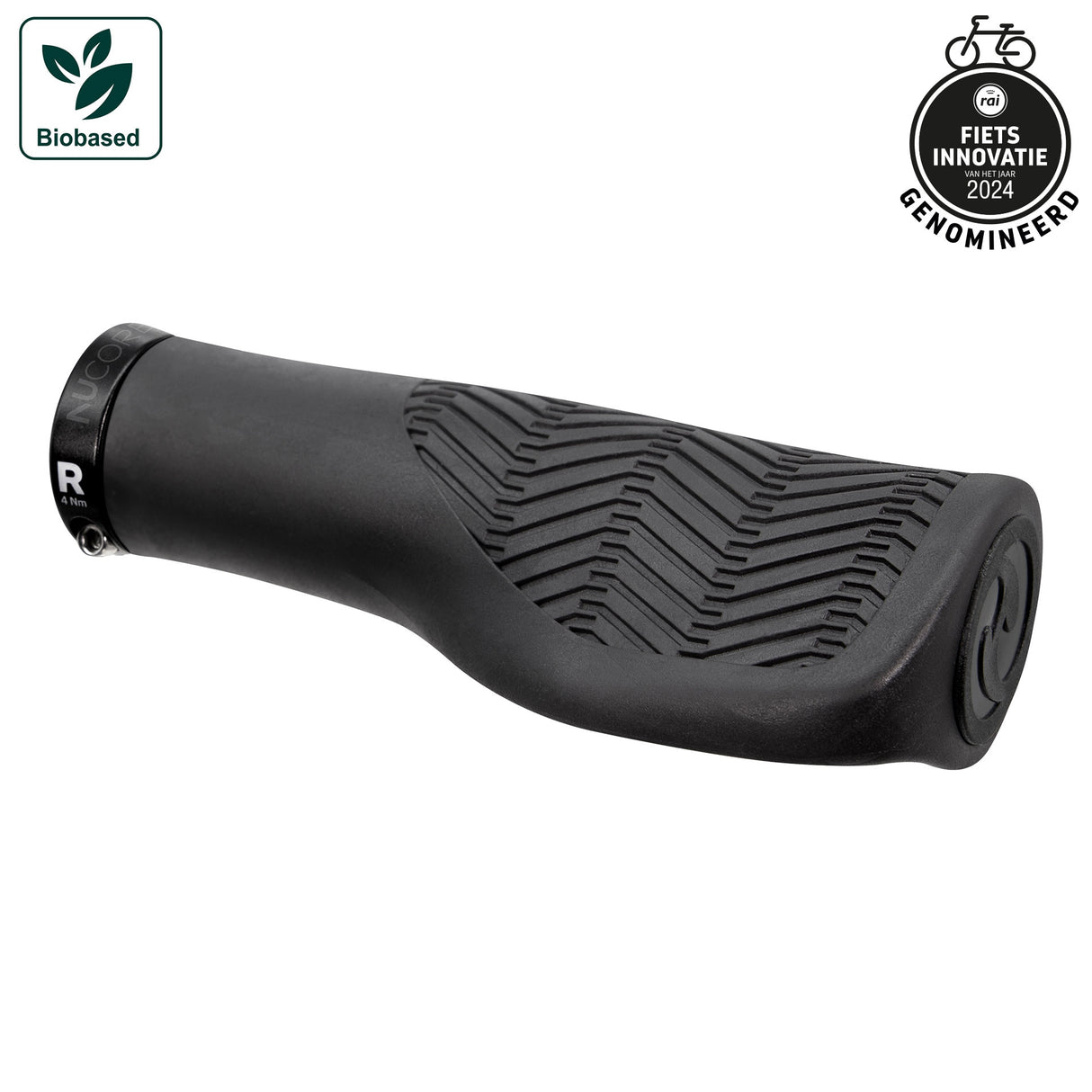 Herrmans handvatset nucore town wave 130 130mm zwart