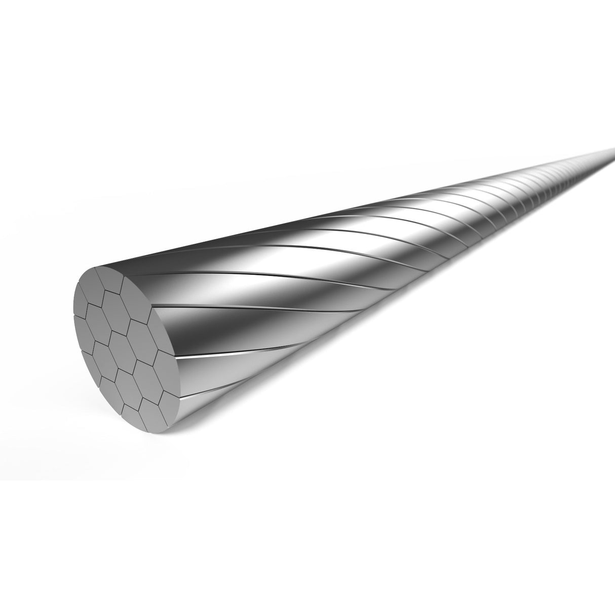 Elvedes schakel binnenkabel slick rvs 2250 mm ø 1,1 mm (100x)