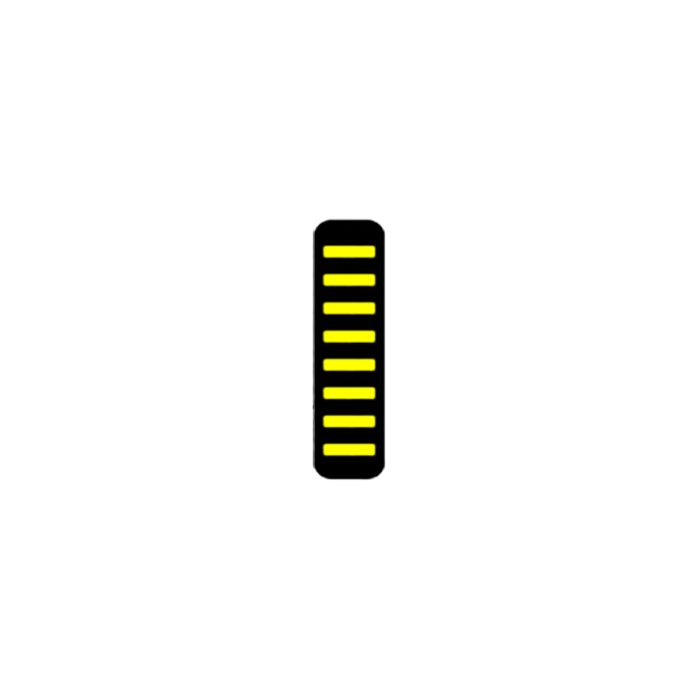 Rrp proguard bolt on v1 - front - sticker - mini - yellow
