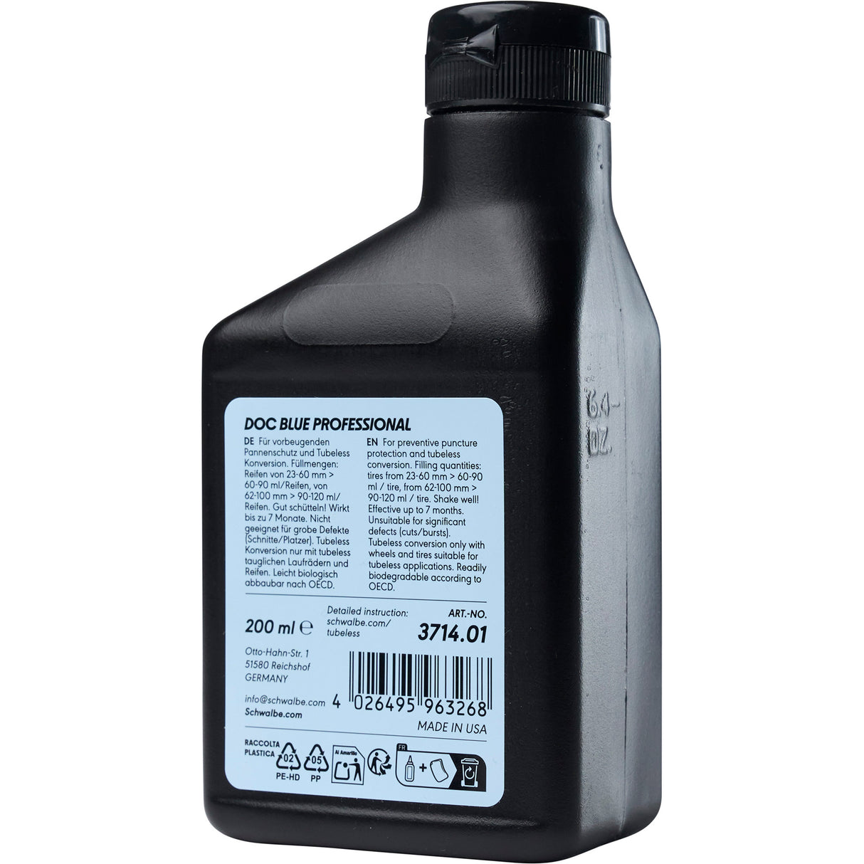 Schwalbe schlauchdichtmittel doc blue dichtm. docblue 200 ml