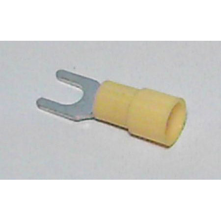 Bofix kabelschoen amp vork m6 geel (25st)
