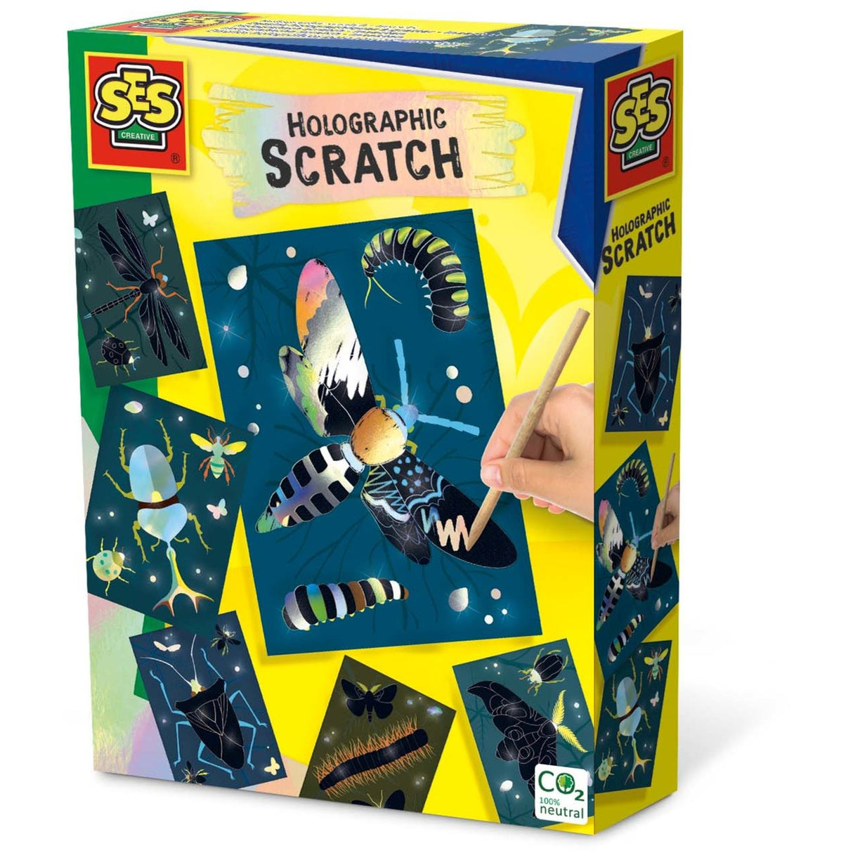 SES Holografisch Scratch Insecten
