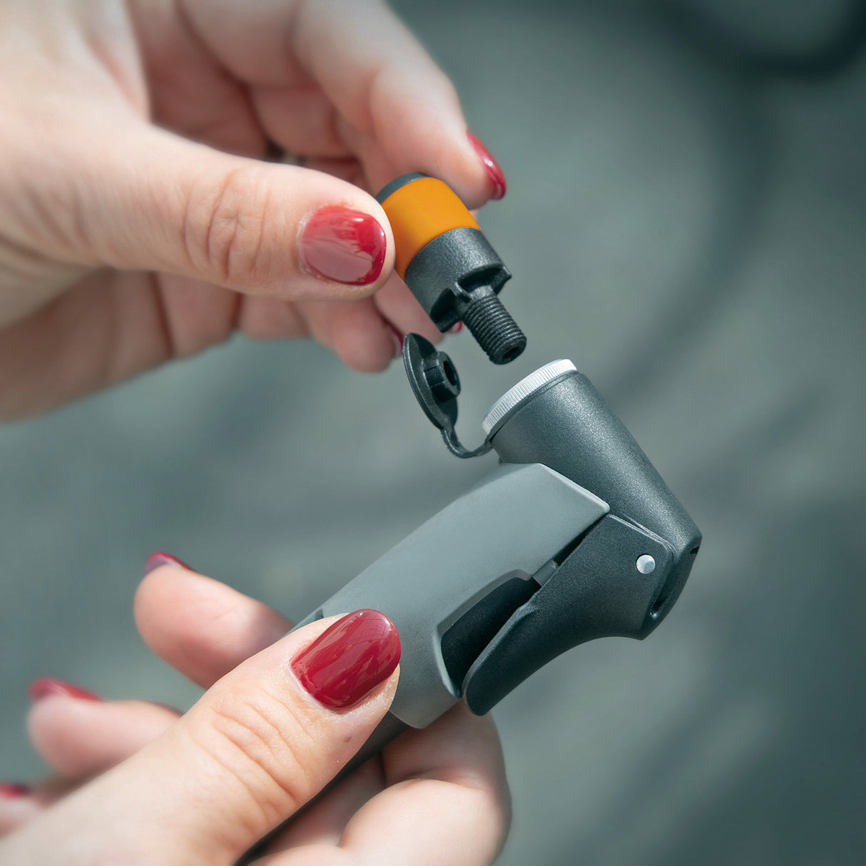 Sks adapter voor pompkop schwalbe clik valve