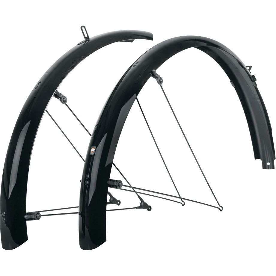 Sks spatbordset 27.5 - 29 bluemels basic 65mm zwart pvc