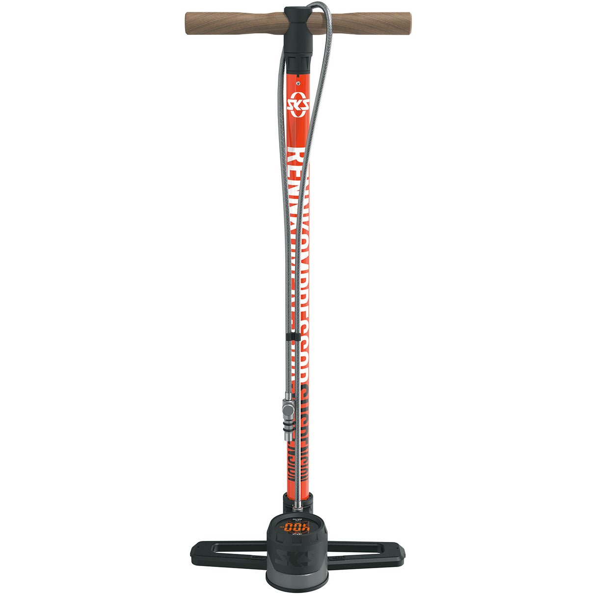 Sks vloerpomp rennkompressor suspension 27,5bar zwart rood