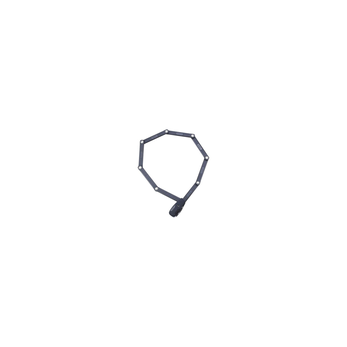 Abus Bordo Big Alarm Vouwslot 120 cm - zwart