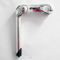 Stuurpen verstelbaar 110mm x 22.2mm- Zilver