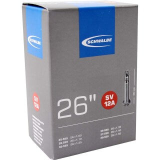 Schwalbe benelux b.v. schwalbe binnenband sv12s 26 25 40-559 fv 40mm
