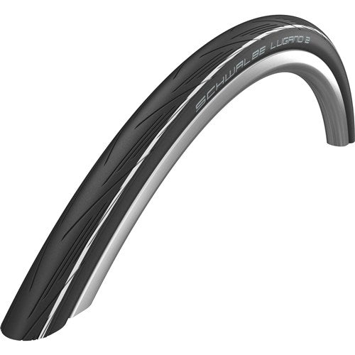 buitenband Lugano II draad 28 x 1.00 (25-622) zwart wit