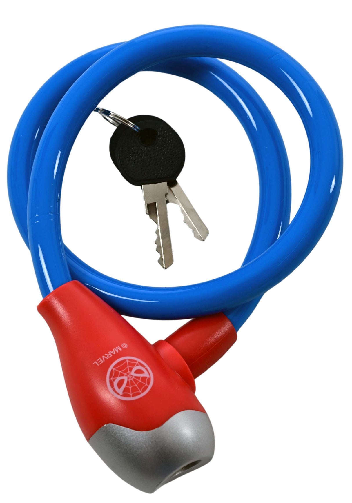 Spiderman fietsslot 12mm - 65cm lang