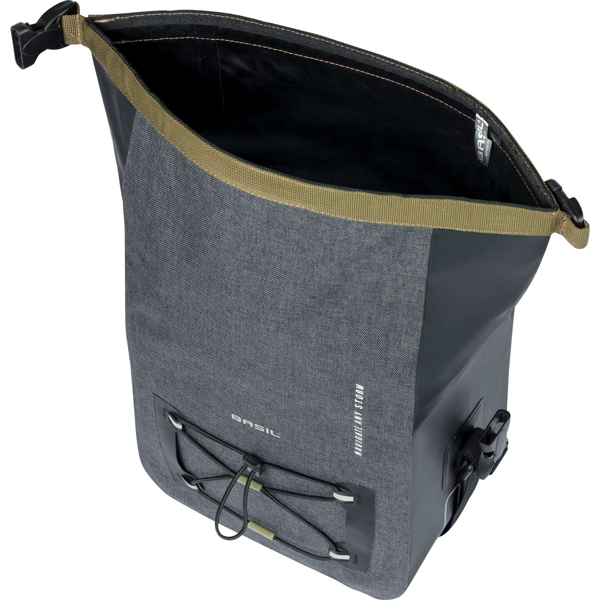 Basil Navigator Storm Stuurtas - sportieve fietsstuurtas, waterdicht, zwart