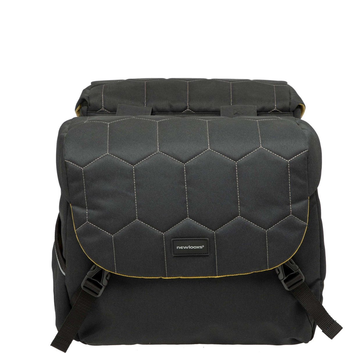Mondi Joy Dubbele Fietstas - Zwart - Waterafstotend - 38L
