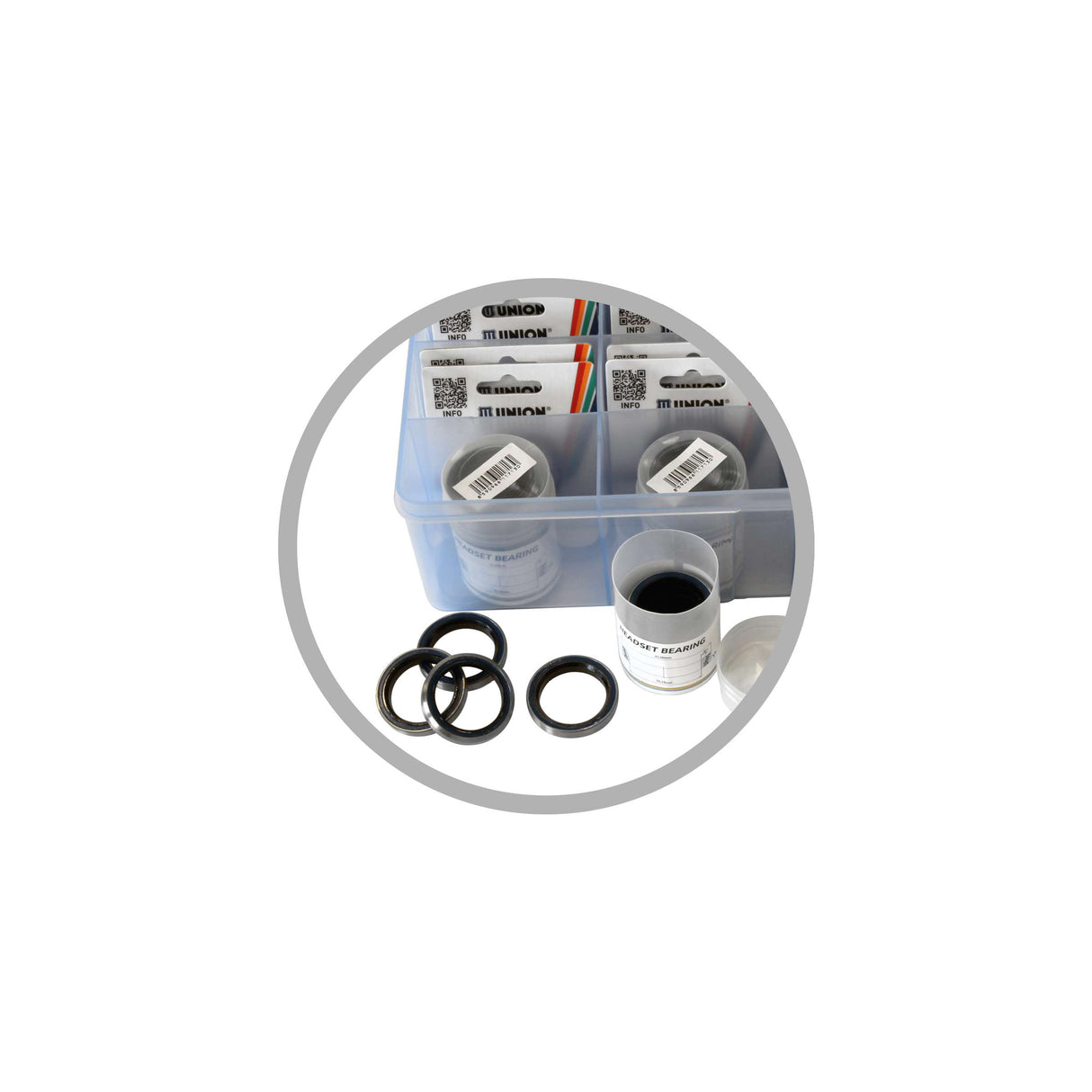 Marwi union balhoofdlager cb-790 40,0x52,0x8 45� 45� (10st)