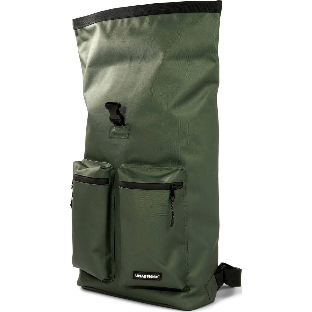 Dutchperfect urbanproof fietstas rolltop up recycle 20l groen