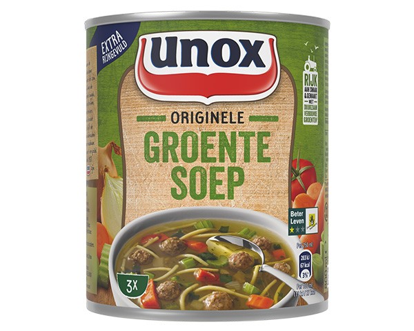 Unox groentesoep blik (6x 0,8 liter)