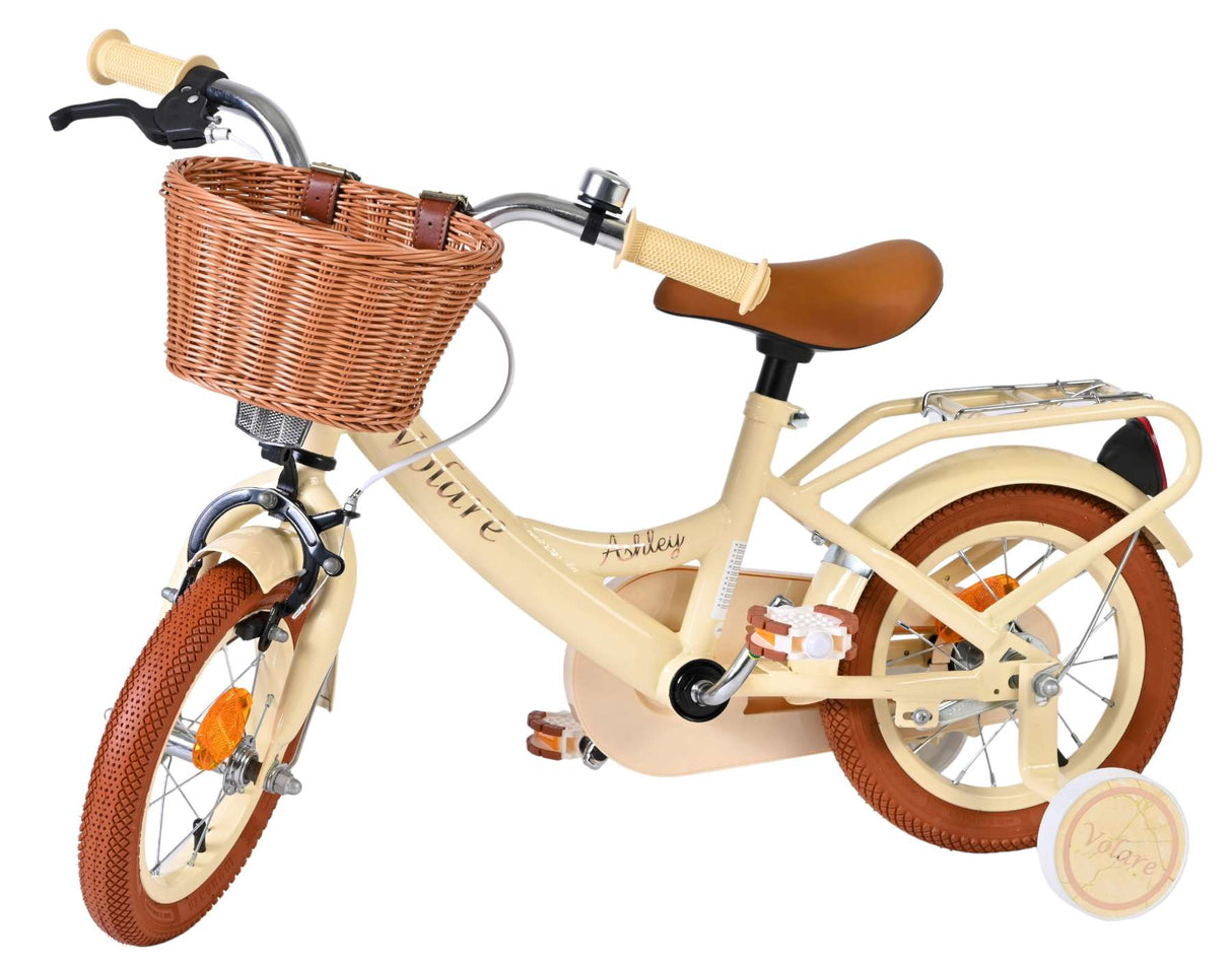 Ch. h. kubbinga b.v. volare ashley kinderfiets 12 meisjes crème