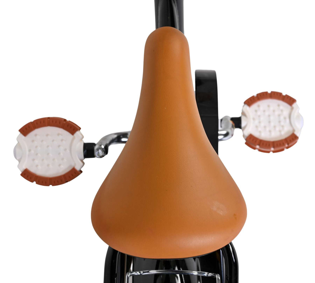 Volare ashley kinderfiets - meisjes - 12 inch - zwart
