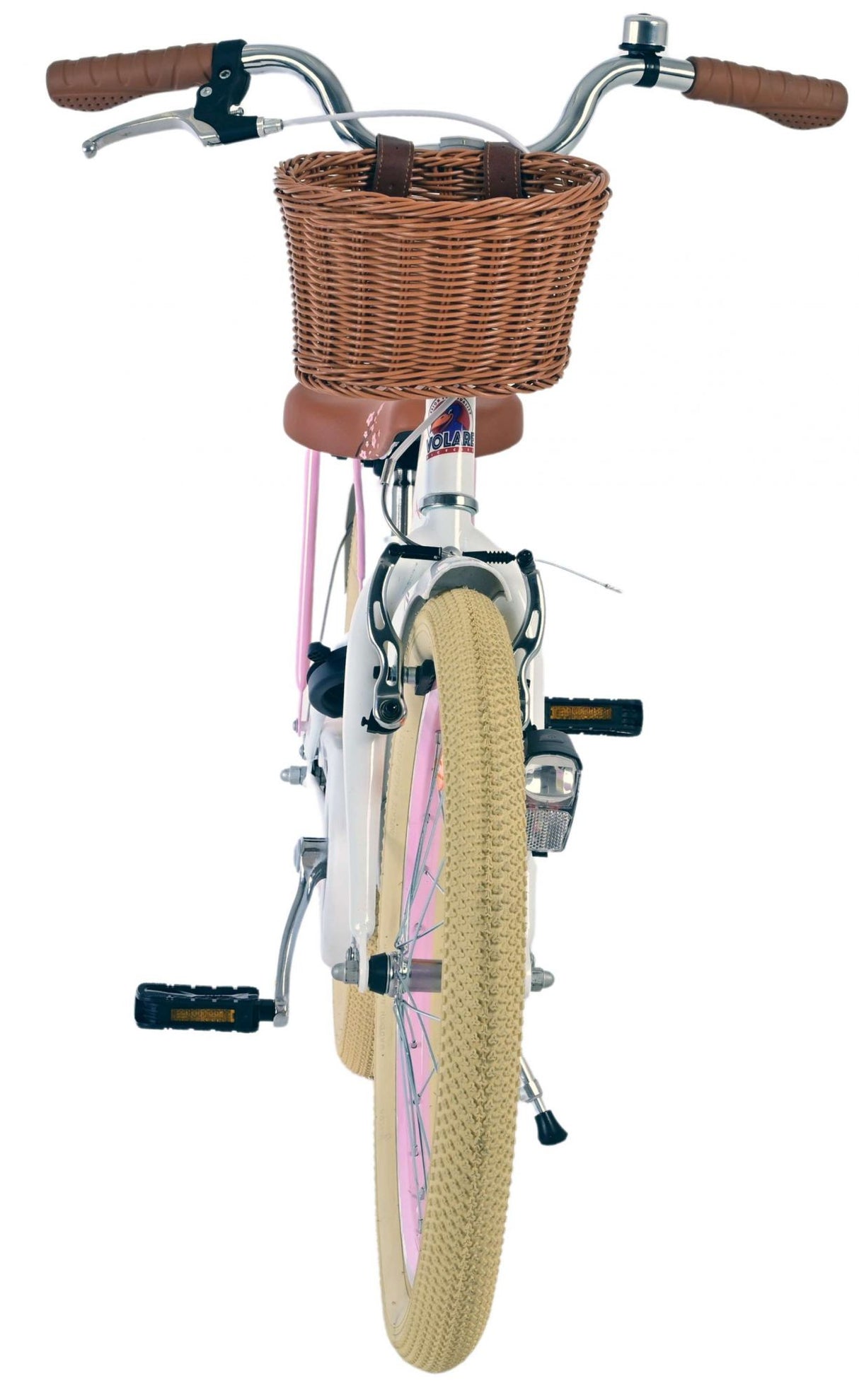 Volare blossom kinderfiets - meisjes - 20 inch - wit