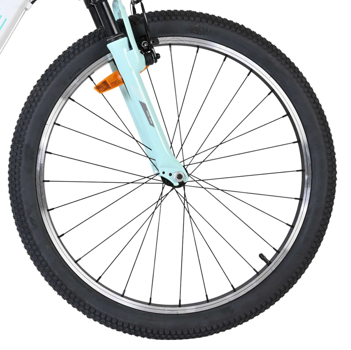 Volare boost kinderfiets - 24 inch - wit mintgroen - 21 speed