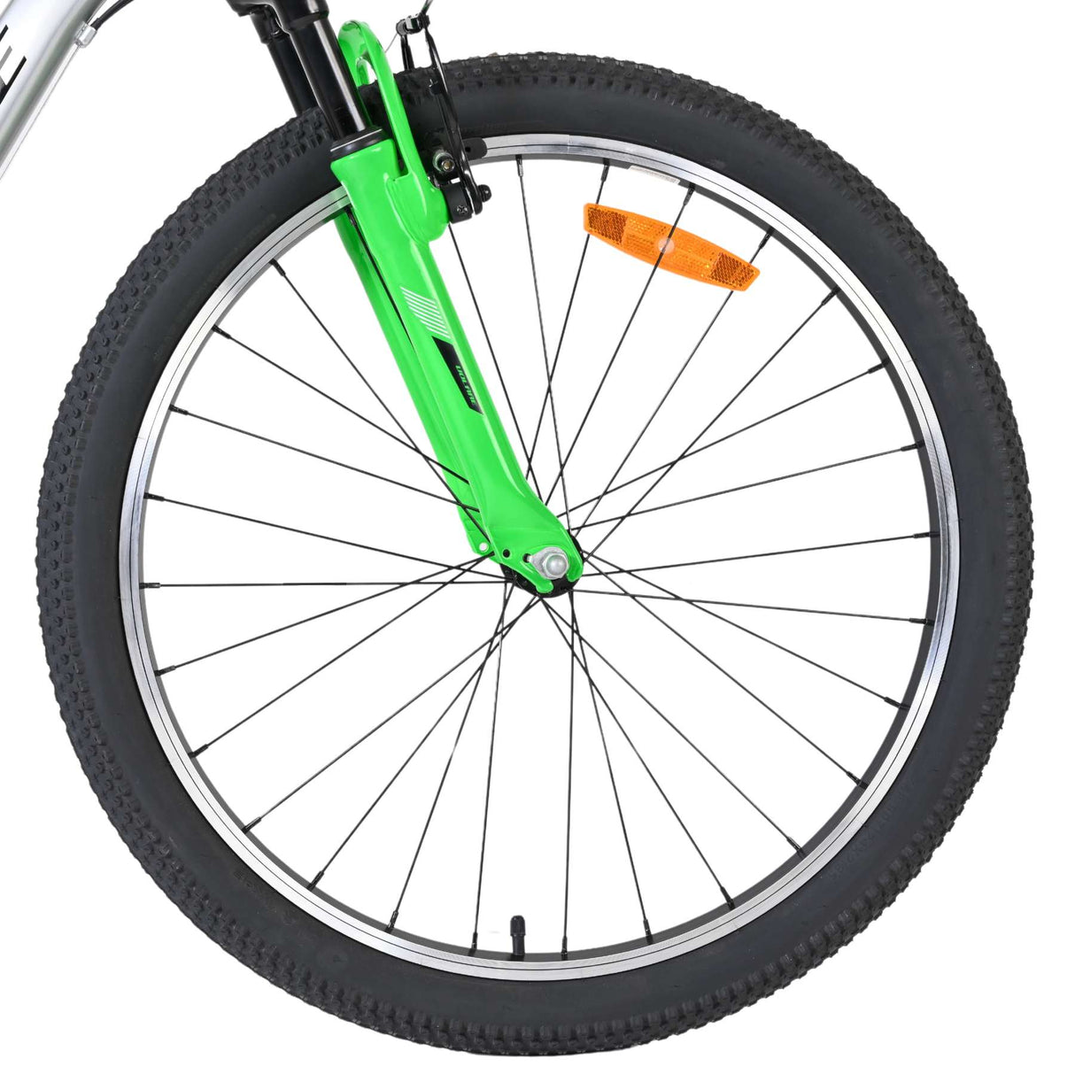 Volare boost kinderfiets - 24 inch - zilver groen - 21 versnellingen