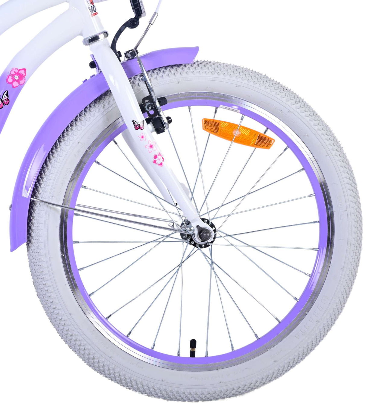 Volare lovely kinderfiets - meisjes - 20 inch - paars
