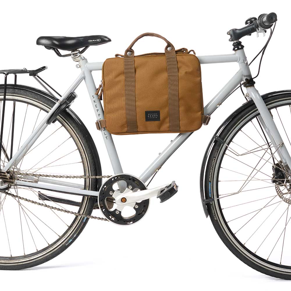 Weathergoods sweden tas city framebag toffee