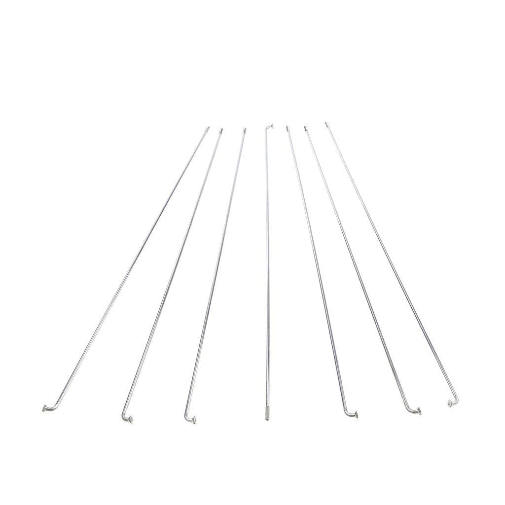 Alpina spaken 14g 288 mm - ø 2,00 mm - fg 2.3 - verzinkt zilver (144 stuks)