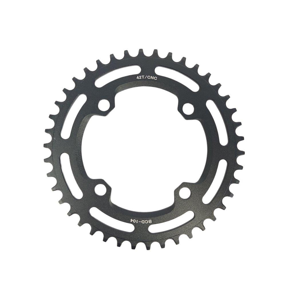 Xtrabike kettingblad 42t 4arms zwart