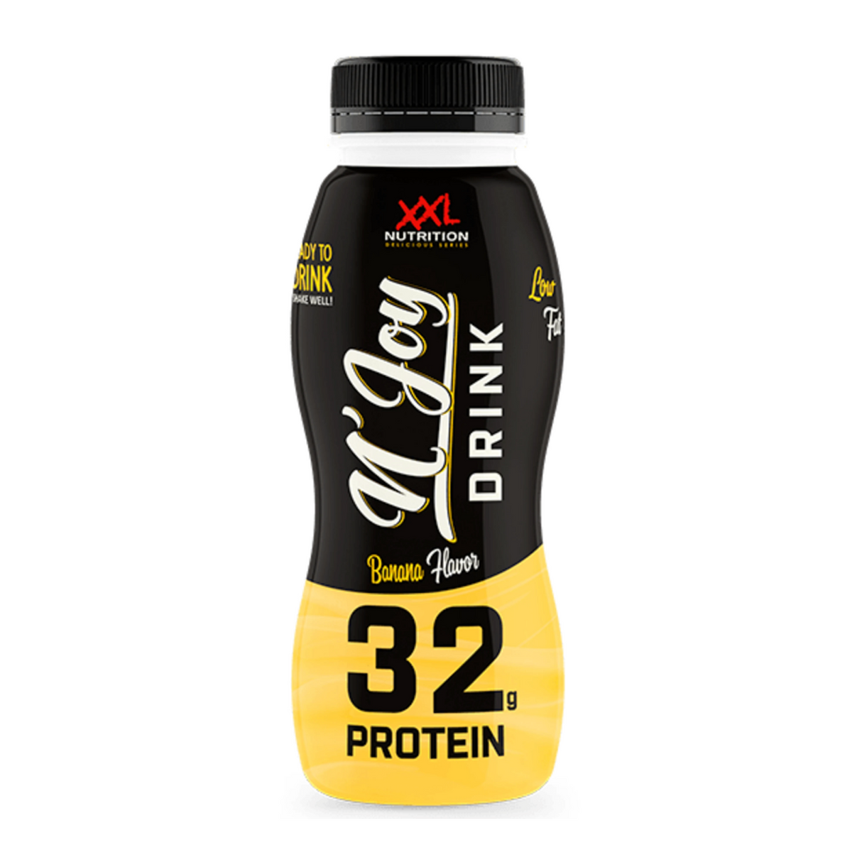 Xxl nutrition n'joy protein drink banaan pet flesje (6x 310ml)