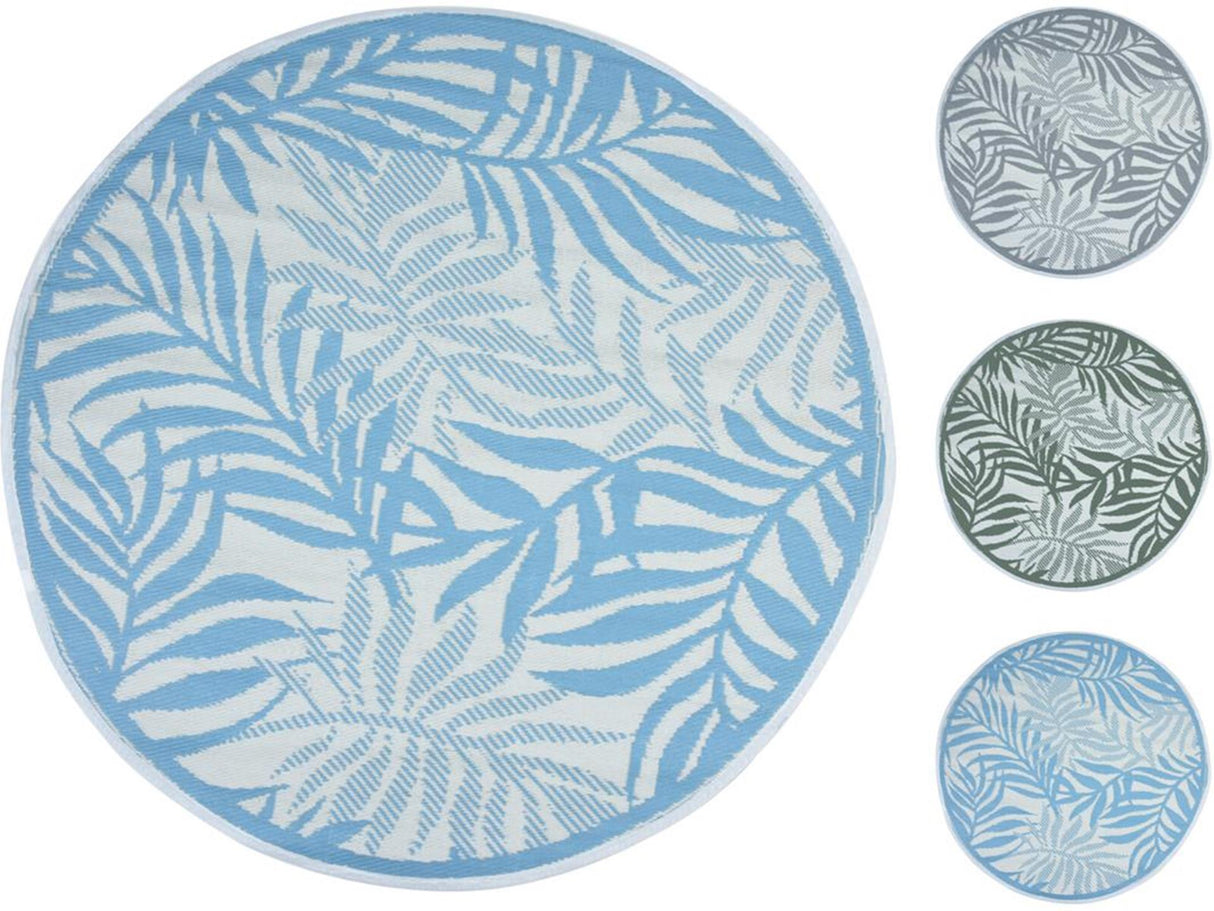 Home styling vloerkleed campingmat rond