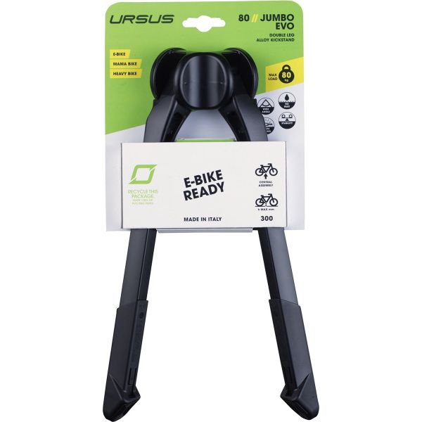 Ursus standaard dubbel jumbo evo zwart 300 mm. + bumper max 80 kg