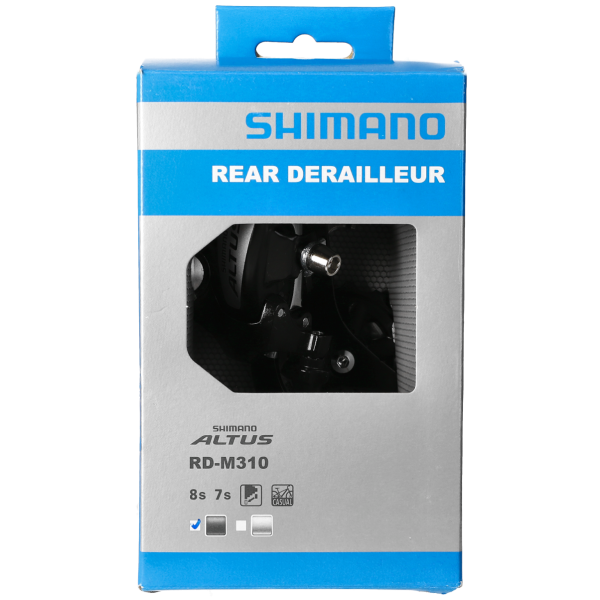 Shimano Altus RD-M310 SGS 7 8 speed Black