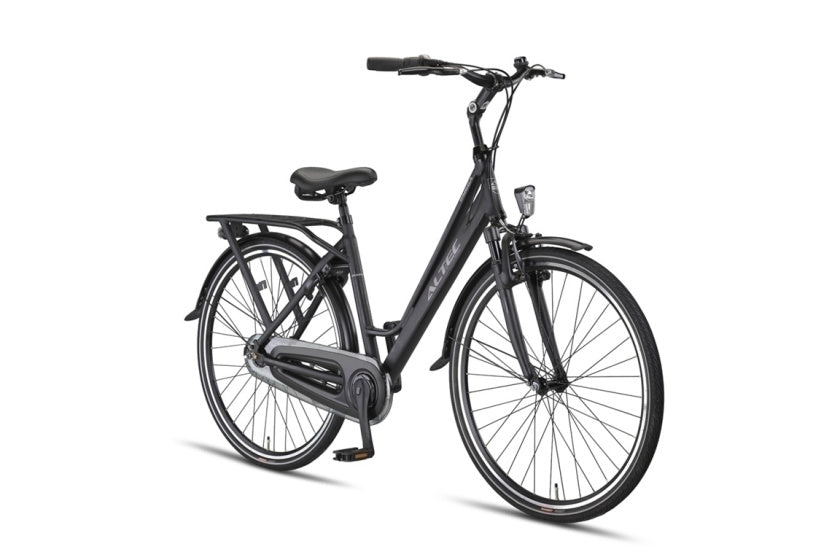 Axa omega 28 inch 50 cm dames 7v rollerbrake matzwart