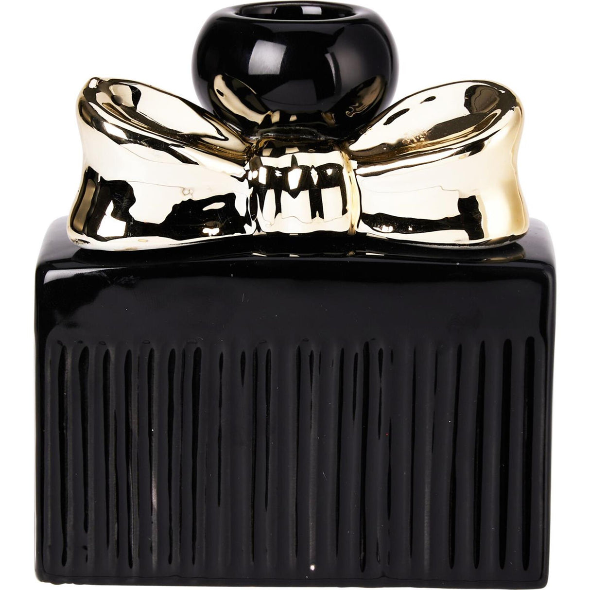 Home styling kandelaar parfumflesje 11cm