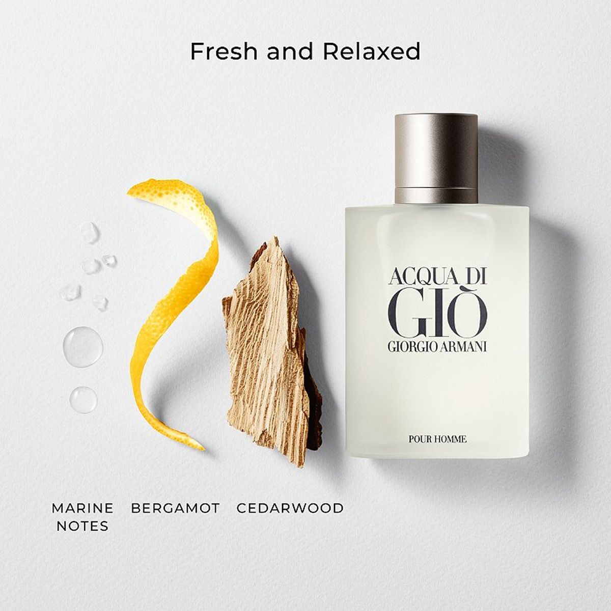 Giorgio armani eau de toilette spray acqua di gio homme 50ml heren