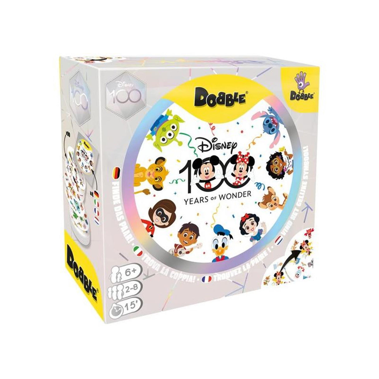 Dobble disney 100th anniversary kaartspel nl