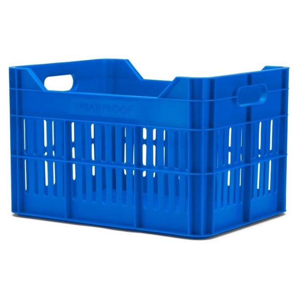 Urbanproof krat click 30l rpet blauw