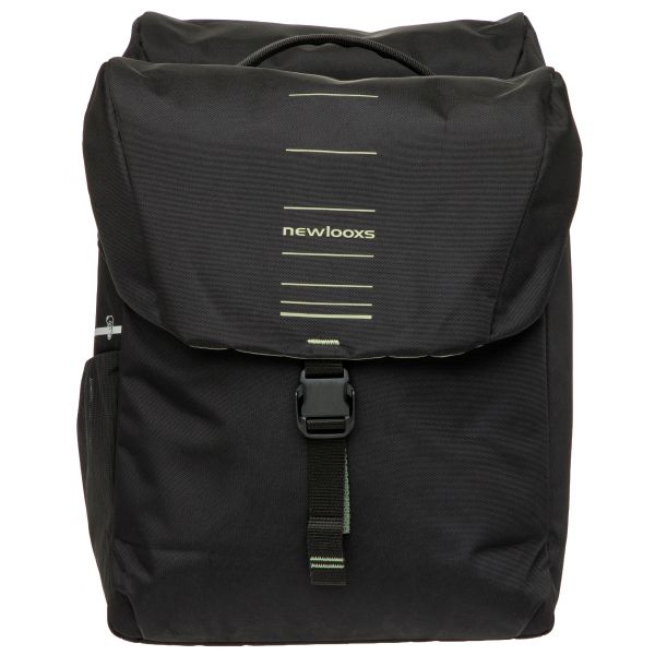 Newlooxs tas new looxs vigo dubbel | zwart groen | mik 2.0 | 40l