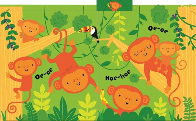 Usborne baby's allereerste geluidenboekje: jungle