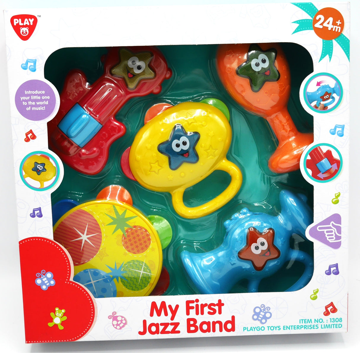 Playgo - my first jazz band met 5 leuke instrumenten