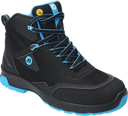 Bata werkschoen summ one hoog s3 | zwart blauw | maat 42 - 00.017.139.42