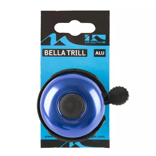 M-wave fietsbel bella trill ø53mm - blauw