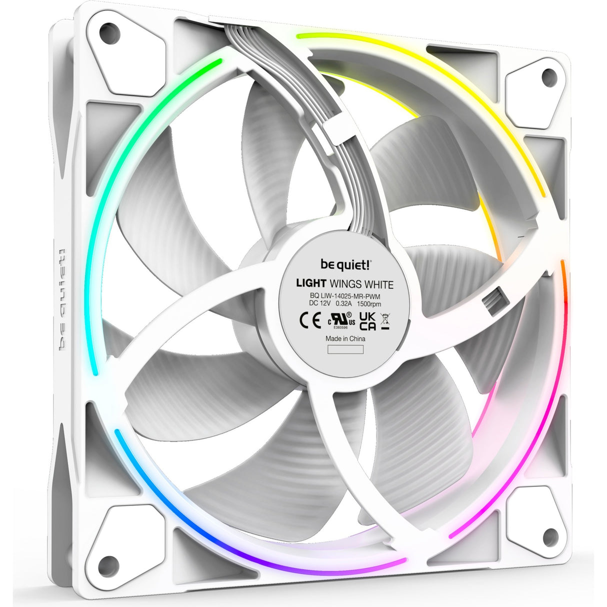 Be quiet! Light White 140mm PWM Triple Pack