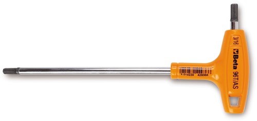 Beta haakse zeskant stiftsleutel tools 96t - 4 mm