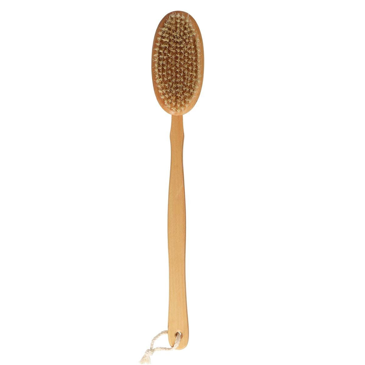 Bath fun badborstel hout zuiver