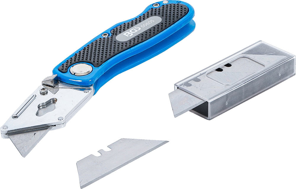 Bgs technic folding knife incl. spare blades